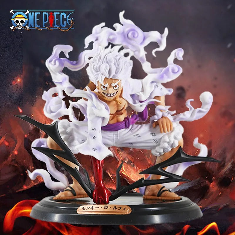 Luffy Gear 5 Sun God Nika 20cm – One Piece PVC Statue Figure, Anime Collectible