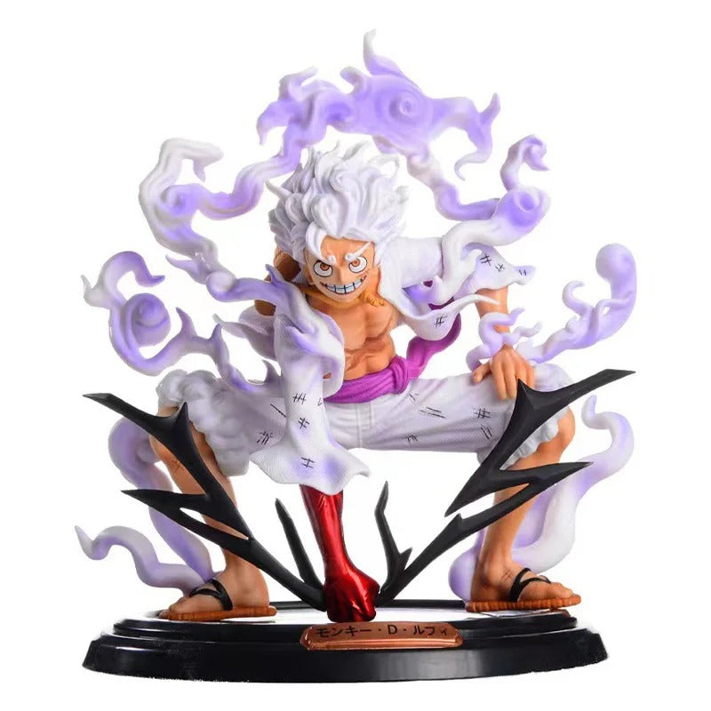 Luffy Gear 5 Sun God Nika 20cm – One Piece PVC Statue Figure, Anime Collectible