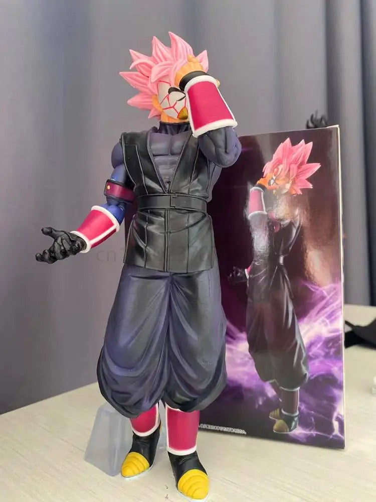 Dragon Ball Heroes Zamasu Black Goku 25cm PVC Figure – GK Statue, Collection Model, Kids Gift