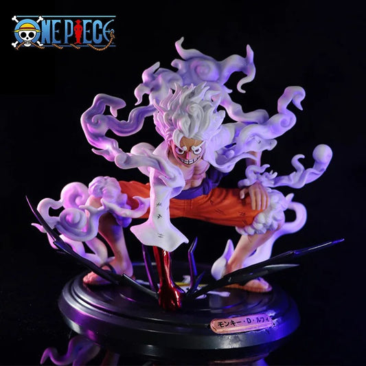 Luffy Gear 5 Sun God Nika 20cm – One Piece PVC Statue Figure, Anime Collectible